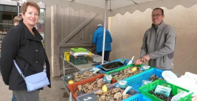 Retrouvez nos huîtres et coquillages sur les marchés locaux