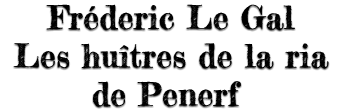Logo Les huîtres de la ria de Penerf